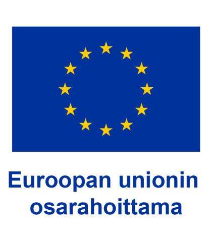 Lippulogo Euroopan unionin osarahoittama