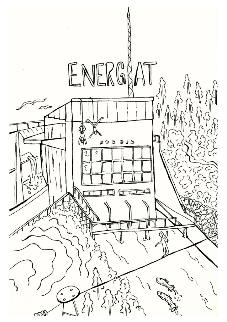 Energiat - nykysirkusta Kuusingin voimalaitoksella, kuva Anniina Peltovako