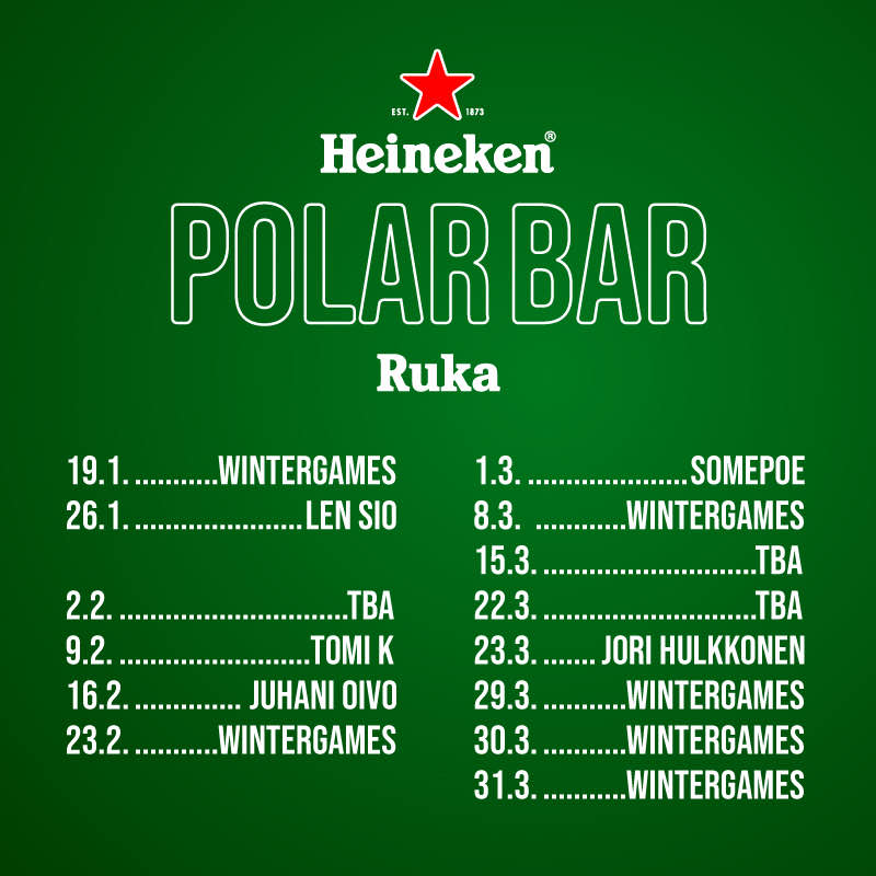 Heinenen Polar Bar, artists 2024