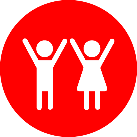 Ruka-Kuusamo ikoni tapahtumat punainen pyöreä