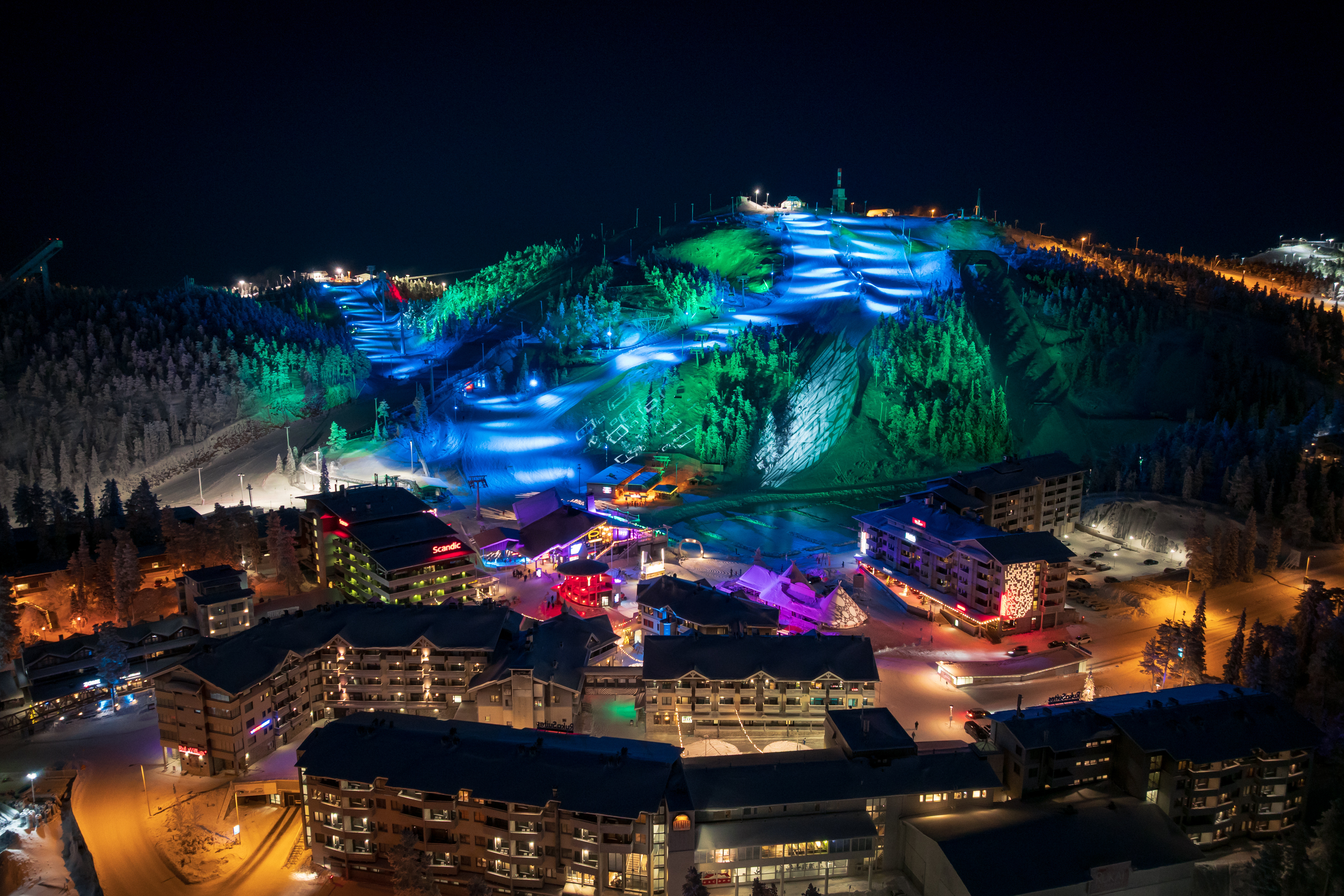 Polar Night Light Festival Ruka