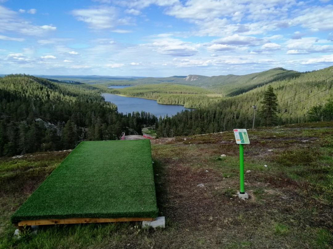 Frisbeegolfia Rukalla