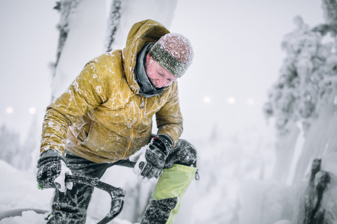 Jääkiiipeilyä Outdoor Passion Finlandin kanssa