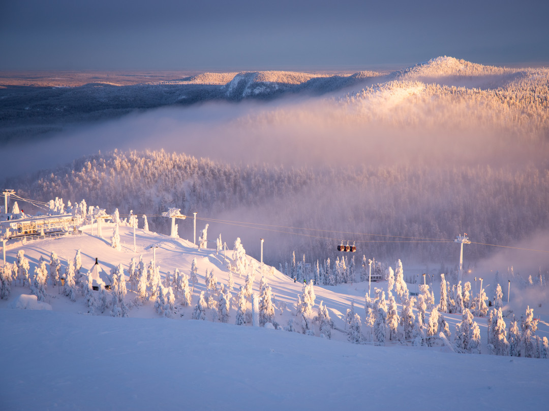 Ruka ski resort 