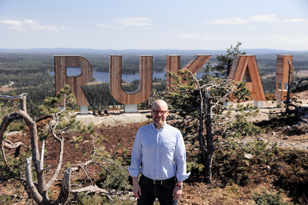 Janne-Juhani Haarma, Ruka-Kuusamo Matkailu ry:n toimitusjohtaja (1.9.2024 alkaen), kuva Mikko Santasalo