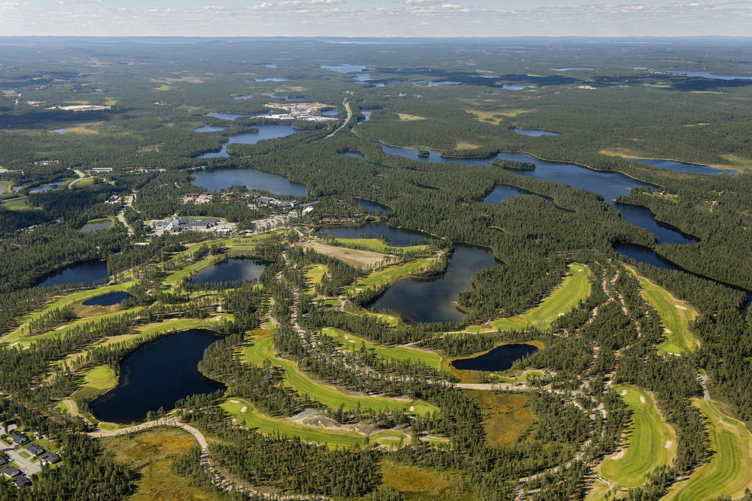 Kuusamo Golf, ilmakuva