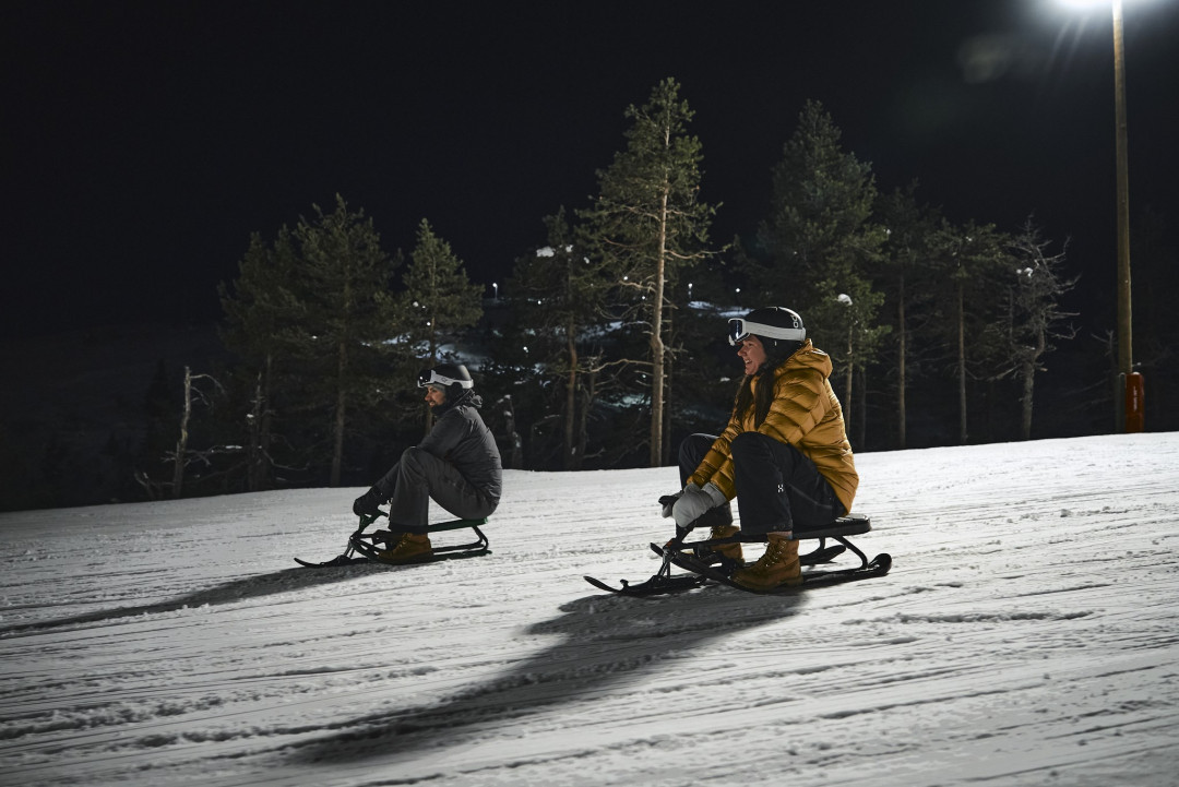 Rattikelkkailu Ruka