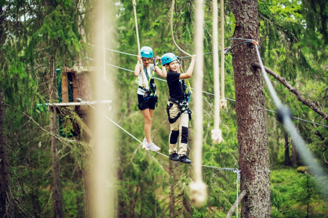 Ylös & Alas Adventure Park Rukalla! 