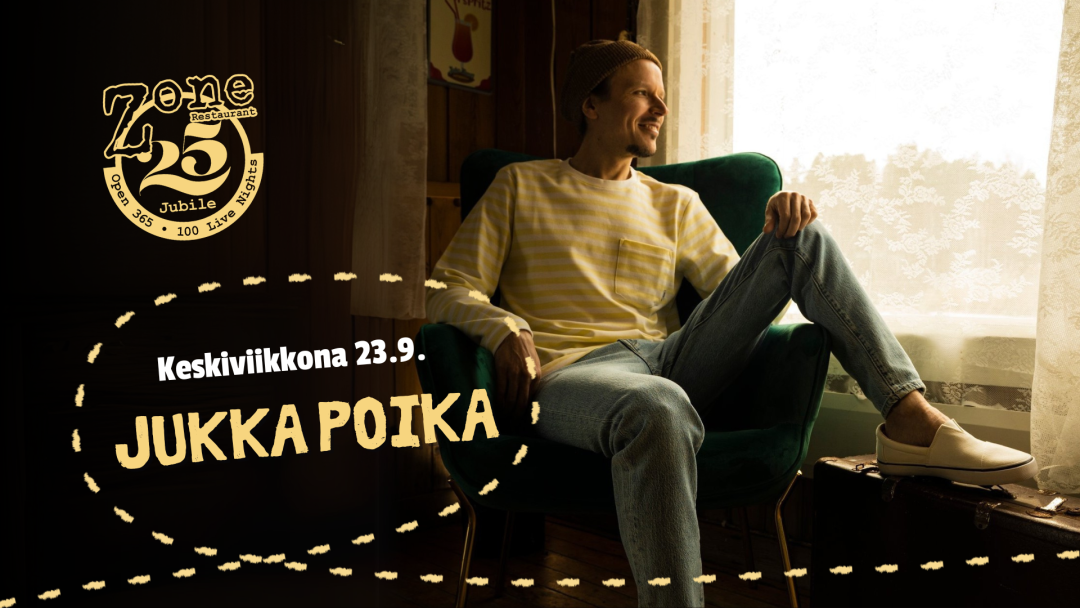 Jukka Poika Zonessa keskiviikkona 23.9.
