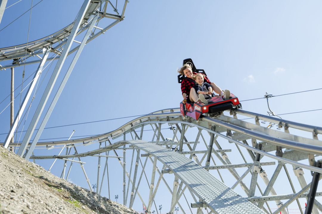 Ruka Coaster on yksi Rukan kesän vauhdikkaimmista elämyksistä! Kuva Harri Tarvainen / Kota Collective