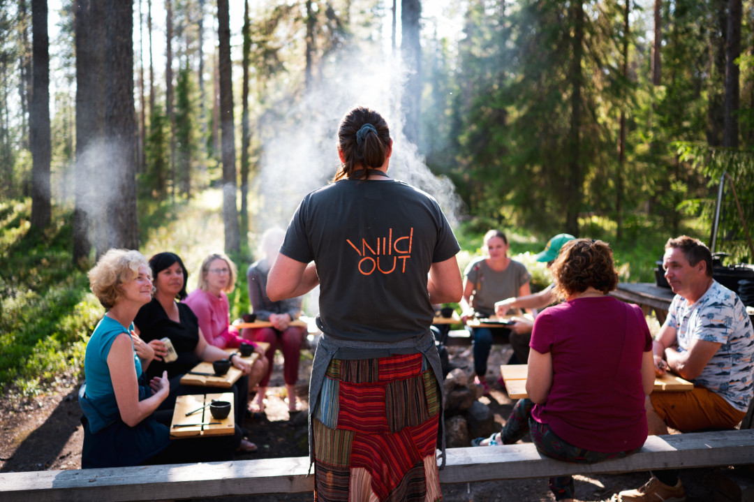 Wildfood in the middle of the nature. Photo by Wild Out