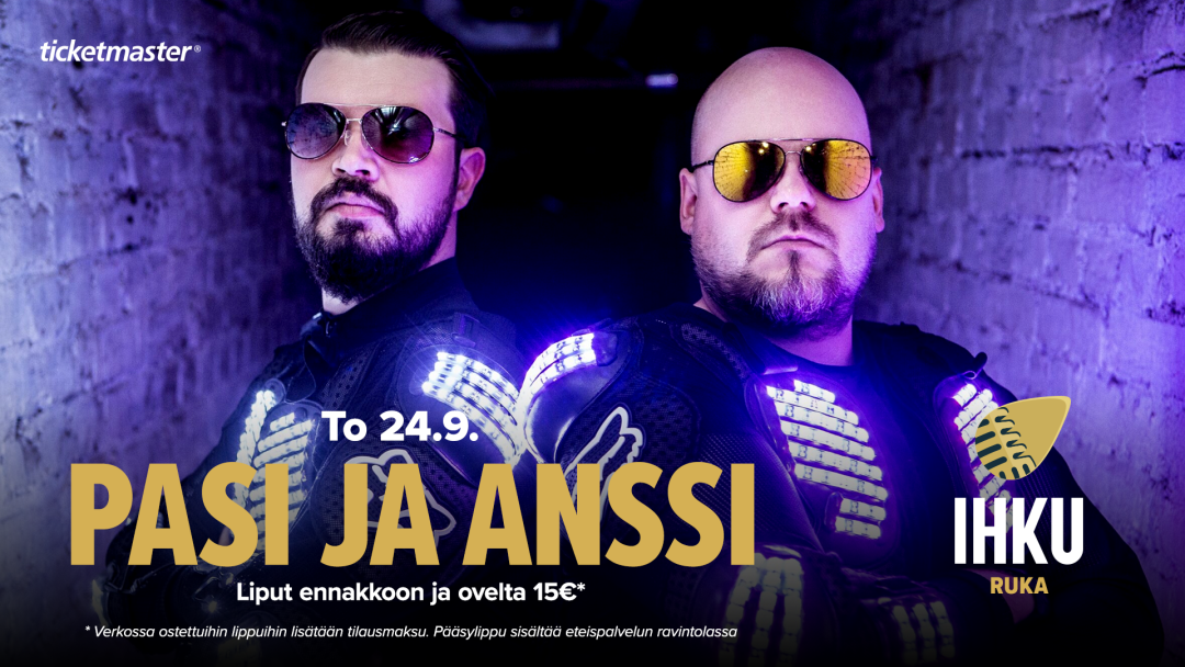 Pasi ja Anssi Ihkussa