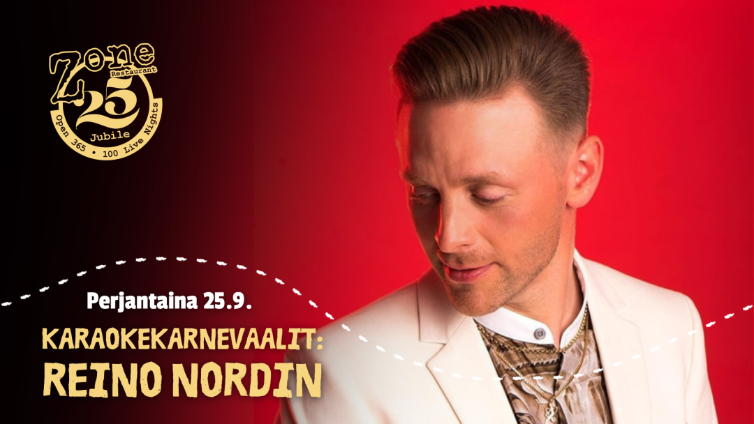 Reino Nordin Rukalla Karaokekarnevaaleilla