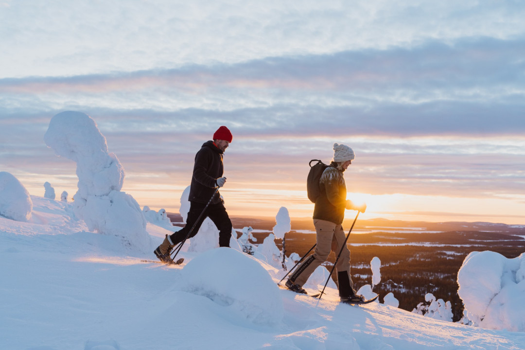Snowshoeing in Ruka Kuusamo