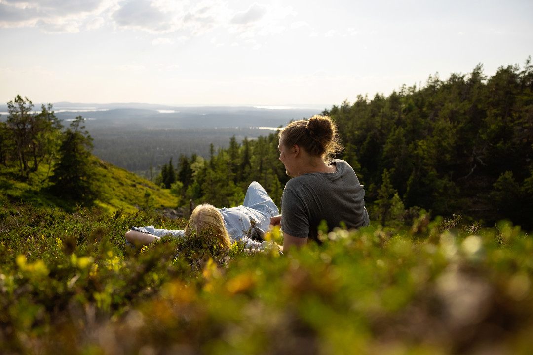Kesämaisemia Ruka-Kuusamossa