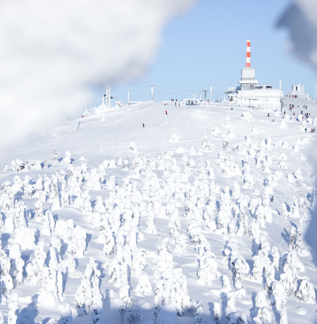 Talvimaisemia Rukalla, kuva Veera Vihervaara