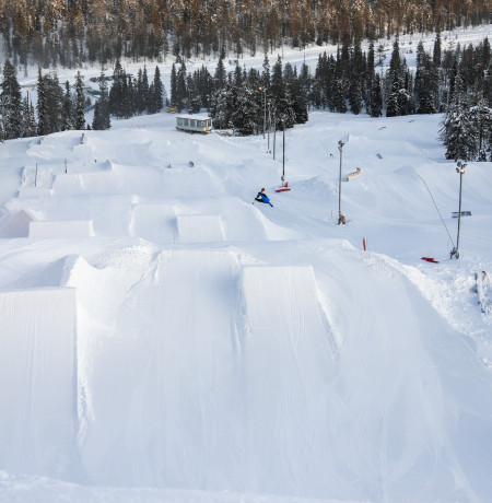 Ruka park ski resort
