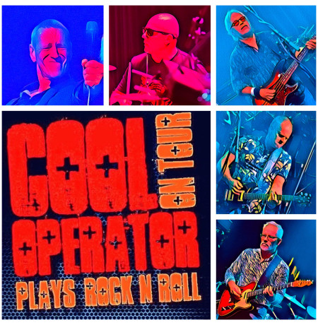 Kuvia ja logo bilebändi Cool Operatorista