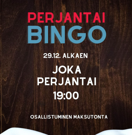 Ski Bistro perjantaibingo