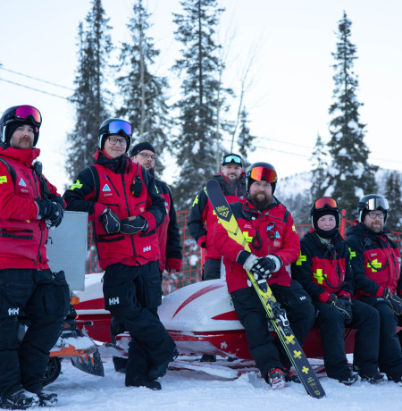 Ruka Ski Patrol team