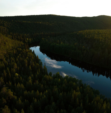Oulankajoki, Oulangan kansallispuisto, Ruka-Kuusamo. Kuva Teemu Lahtinen.