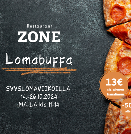Lounas Rukalla, Ravintola Zonen lomabuffa
