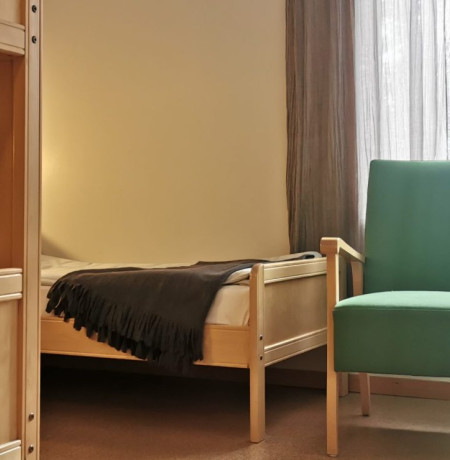 Luonto- ja Nuorisokeskus Oivanki, huone Teeri, Ruka-Kuusamo