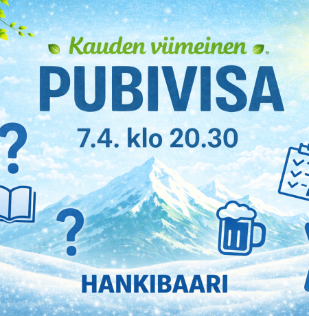 Oton (ei automaatti) pubivisa @ Hanki Baari