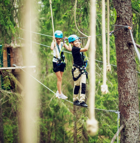 Ylös & Alas Adventure Park Rukalla! 