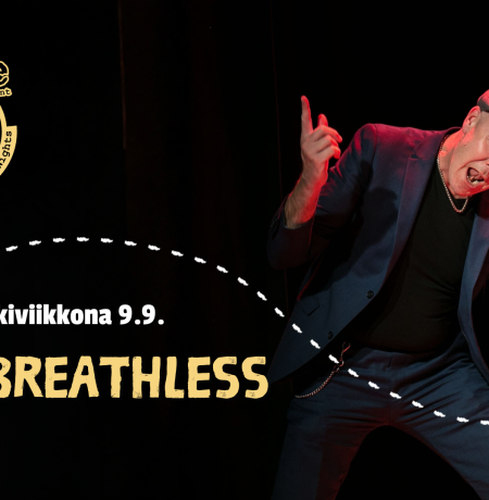 MR Breathless Ravintola Zonessa keskiviikkona 9.9.2026