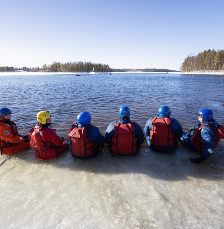 Koskikelluntaa Ruka-Kuusamossa, kuva Harri Tarvainen
