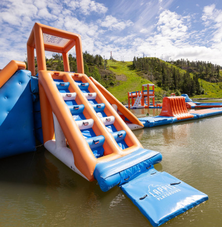 Lappis Water Park at Ruka village. Photo Harri Tarvainen