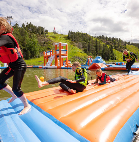 Lappis Water Park at Ruka village. Photo Harri Tarvainen