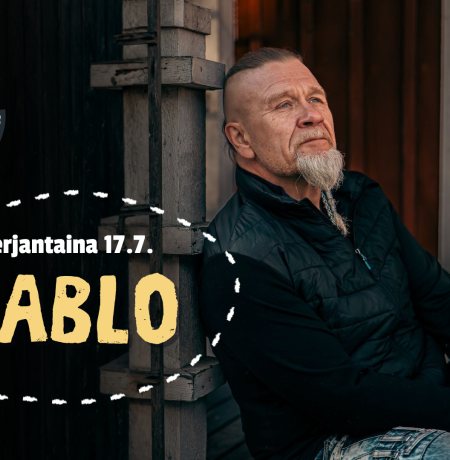 Bablo keikalla Ravintola Zonessa perjantaina 17.7.2026