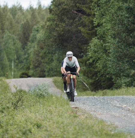 Gravel-pyöräilyä Ruka-Kuusamossa. Kuva Mikko Santasalo