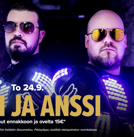 Pasi ja Anssi Ihkussa
