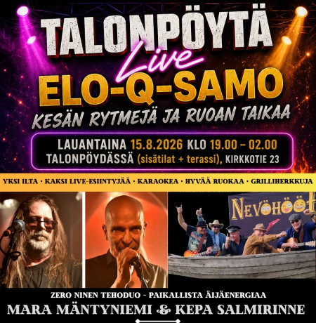 Talonpöytä ELO-Q-SAMO 2026