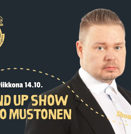 Arimo Mustonen Stand Up Show Zonessa