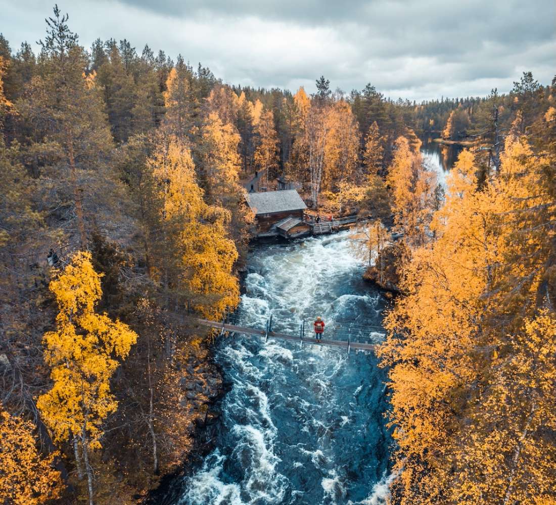 Ruskamaisemia Ruka-Kuusamossa