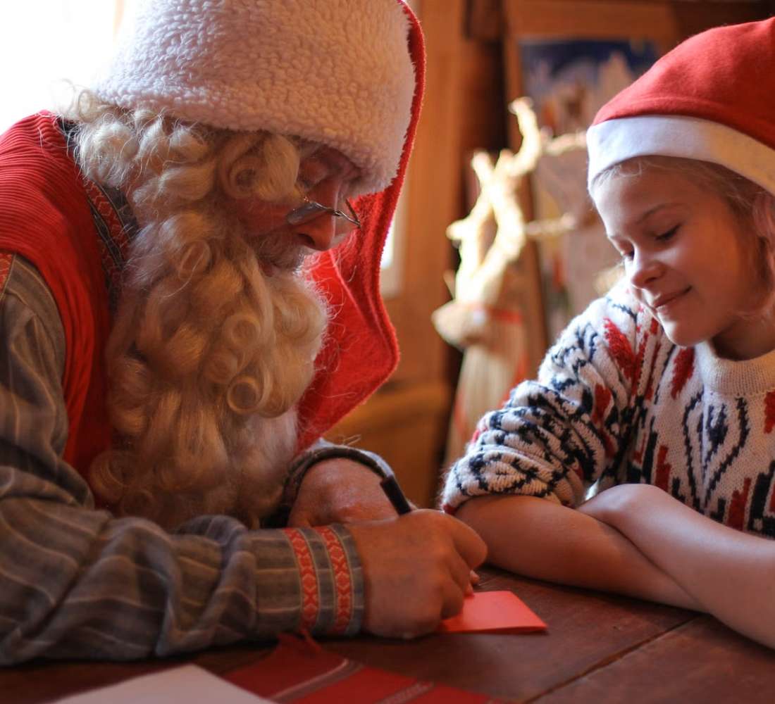 Vierailu Joulupukin mökillä, Pohjolan Pirtti