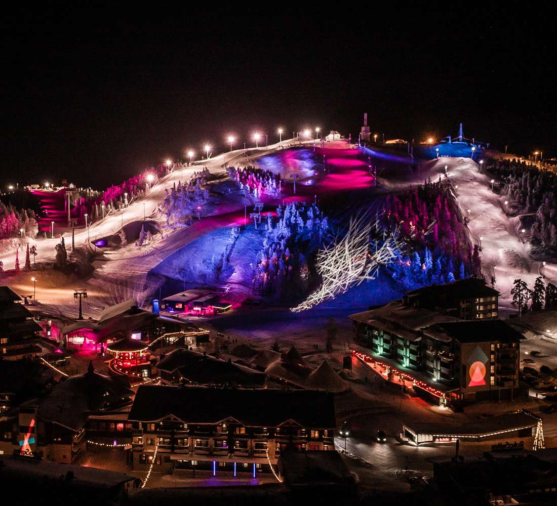 Polar Night Light Festival, Ruka-Kuusamo