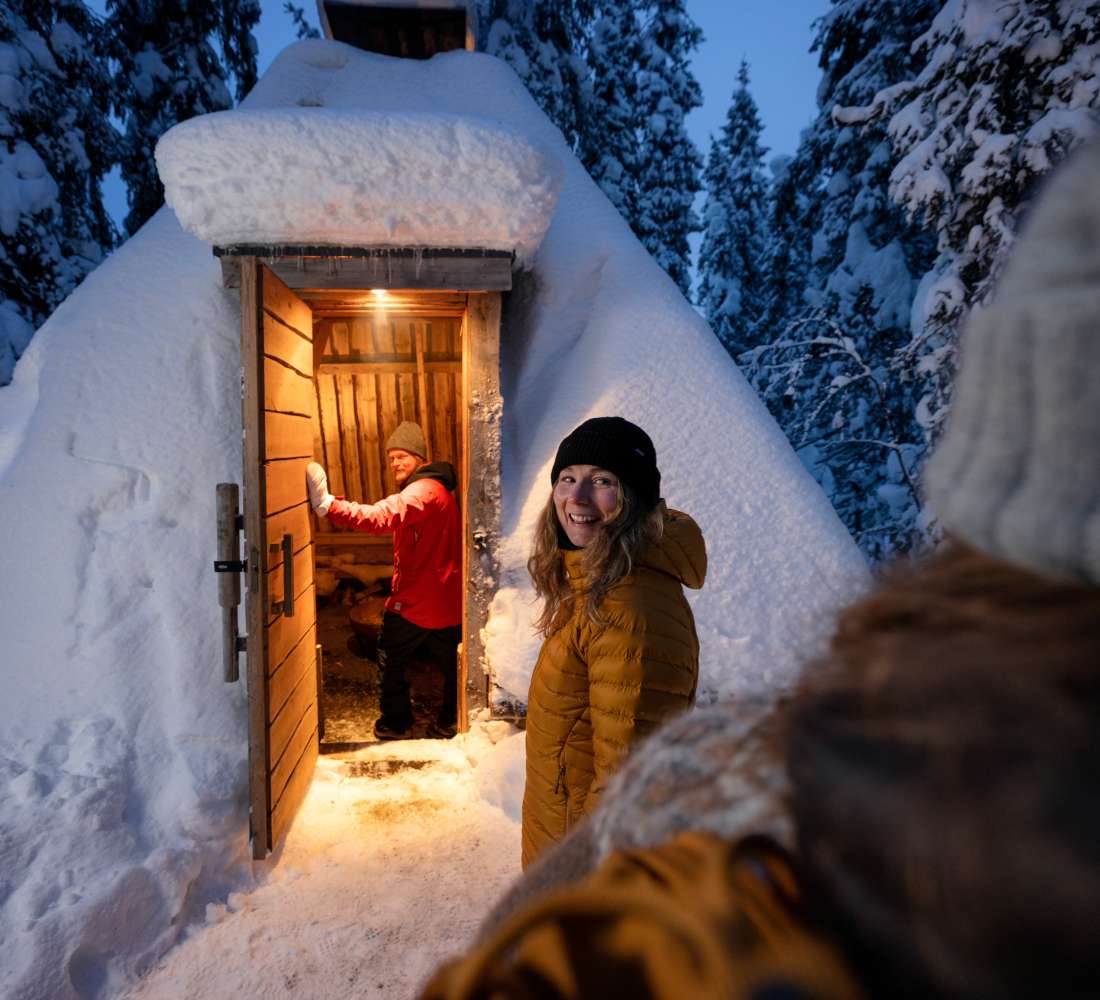 Winter explorer camp