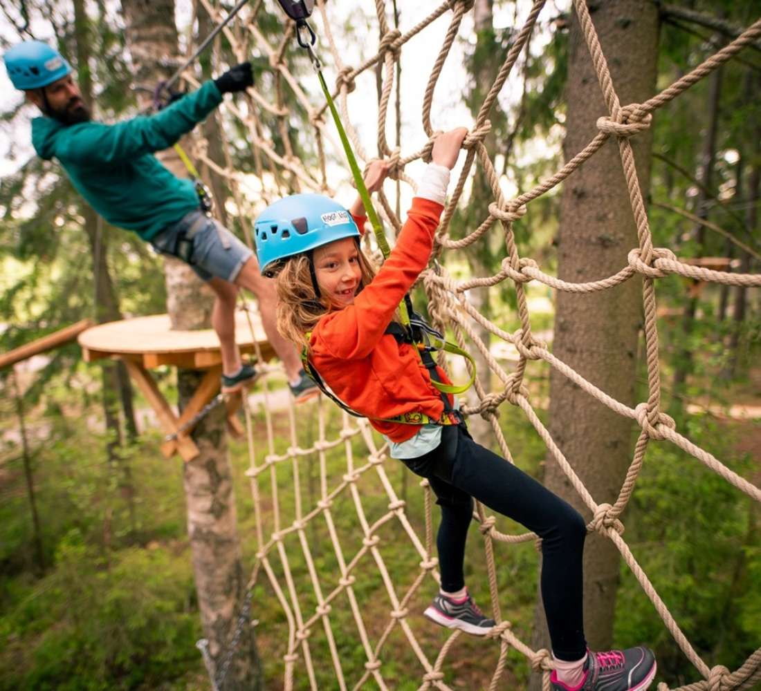 Ylös & Alas Adventure Park Rukalla! 