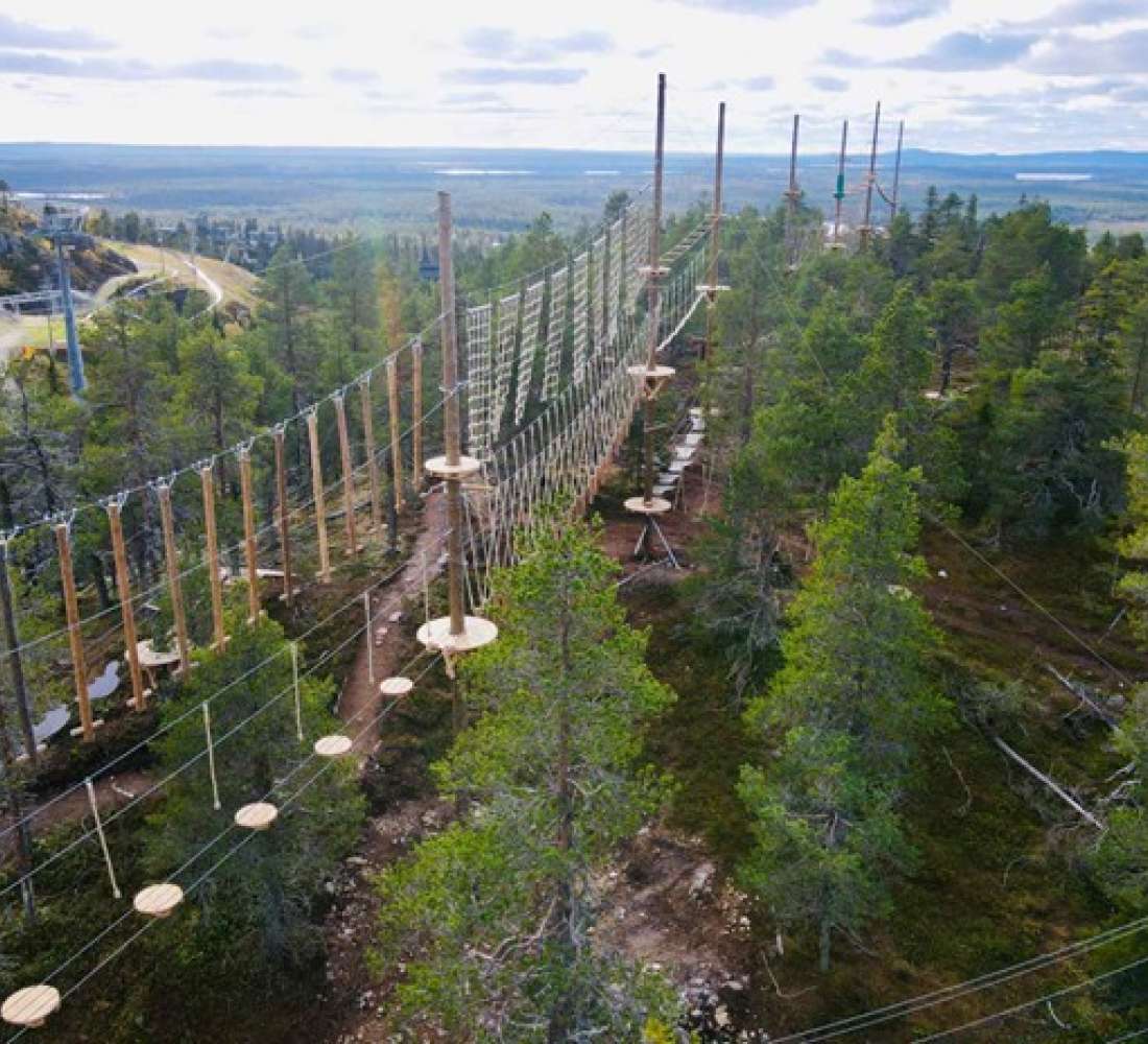 Ylös & Alas Adventure Park Rukalla! 