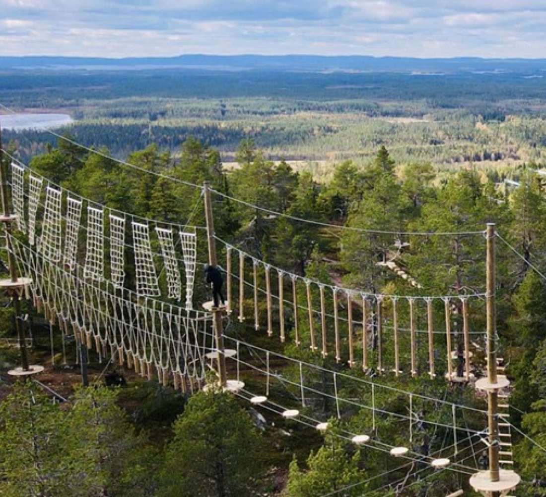 Ylös & Alas Adventure Park Rukalla! 