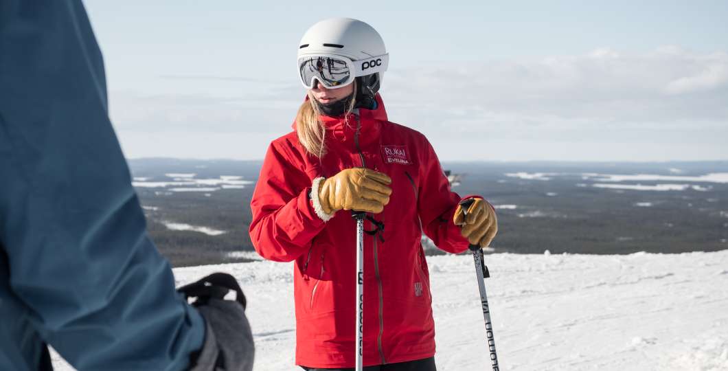 Rukan hiihtokoulun opettaja