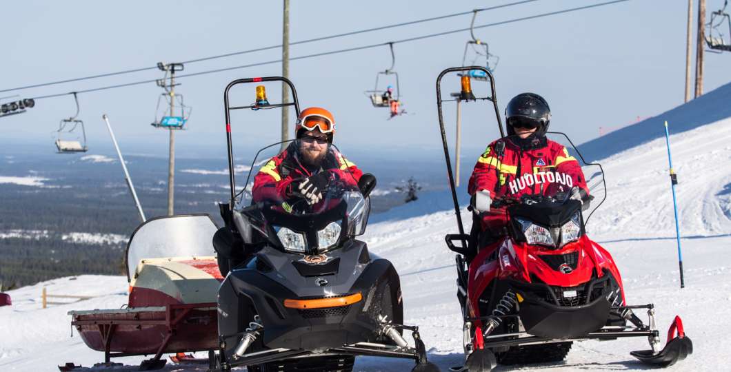 SkiPatrol vastaa hiihtokeskuksen rinneturvallisuudesta