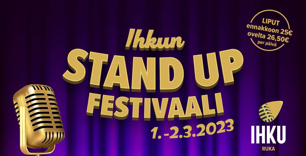 Ihkun Stand Up Festivaali 1.-2.3.