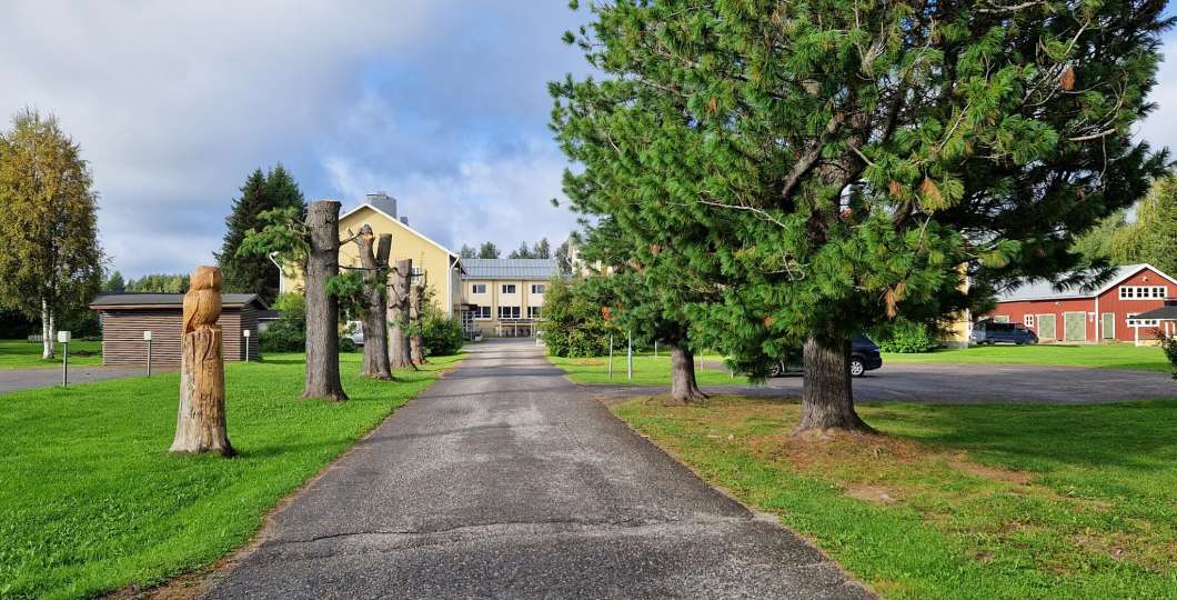Kuusamo-opiston pihatie
