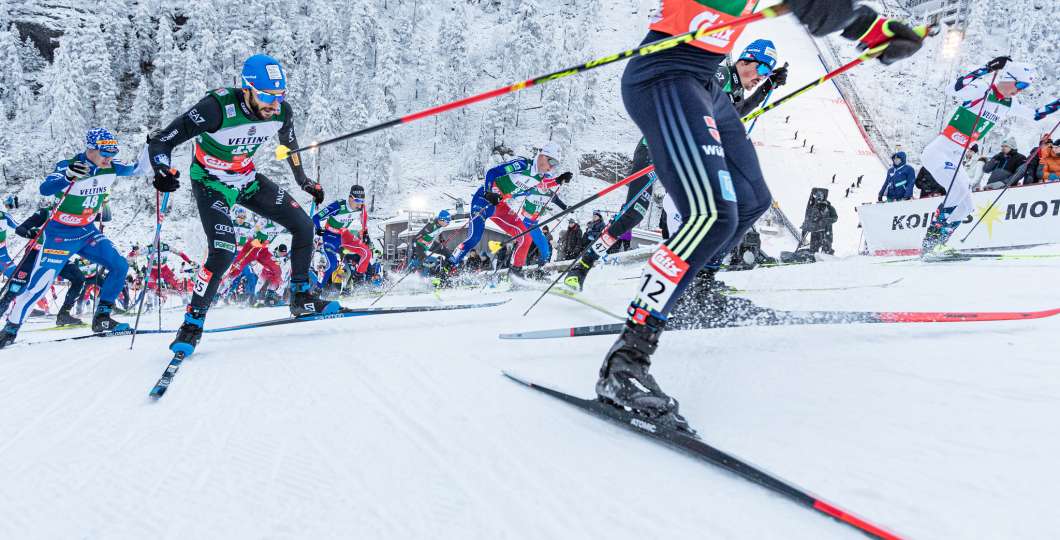FIS Ruka Nordic hiihtäjät, kuva TPB Creative